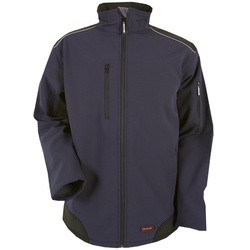 Result Ripstop Softshell Workwear Jacke mit Cordura, navy/black, S