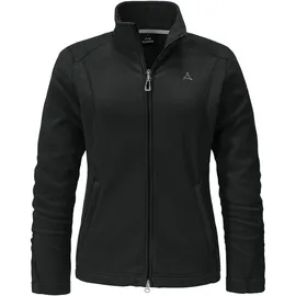 Schöffel Damen Fleece Jacket Leona3, schwarz