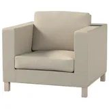 Dekoria Sofahusse Karlanda Sessel kurz, Living II beige