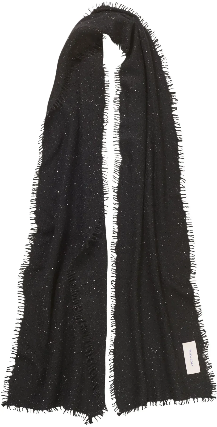 Kaschmirschal Slim Galactic Schwarz