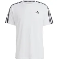 adidas Train Essentials 3-Streifen Training T-Shirt White / Black L
