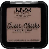 NYX Professional Makeup Sweet Cheeks Matte Blush So Taupe 5 g Grau