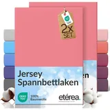 Etérea, Fixleintuch, Jersey Fixleintuch 2er Set (180 x 200 cm, 200 x 200 cm)