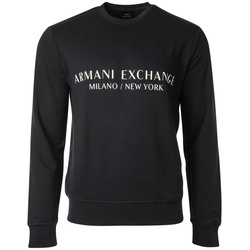 AX ARMANI EXCHANGE Herren Sweatshirt - Pullover, Logo Marine XL