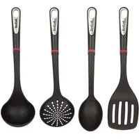Tefal Ingenio Küchenhelfer-Set 4 Teile rot/schwarz