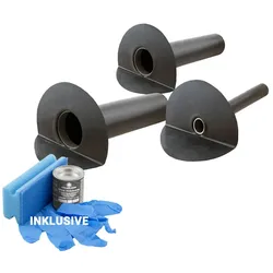 Set: EPDM Garantie-Seitenablauf + Aktivierung 125ml