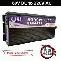 5000W DC12V / 24V / 48V / 60V to AC220V Reiner Sinus Wechselrichter