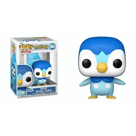 Funko Pokemon - Piplup Tiplouf Plinfa 865 - Funko Pop! Vinyl Figur - Transparent