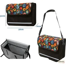 Seniori Rollator/Rollstuhl Tasche schwarz