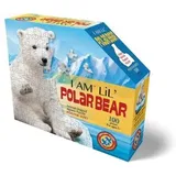 Madd Capp 884010 Konturpuzzle Jr. Eisbär 100 XL Teile