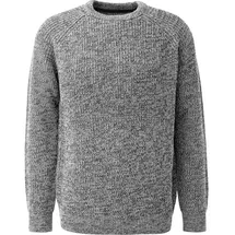 QS Melierter Pullover - grau - L