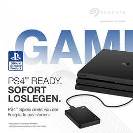 Seagate Game Drive for PlayStation schwarz 2TB, USB 3.0 Micro-B (STGD2000200)