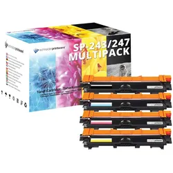 Schneiderprintware 4 Schneider Toner | 35% höhere Reichweite | kompatibel zu Brother TN-243 TN-247 5.400 Seiten