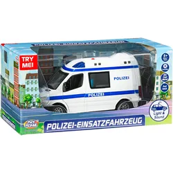 Müller - Toy Place - Polizei Einsatzfahrzeug mit Licht und Sound 1:32