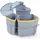 [en.casa] Kollby 30 l Grau