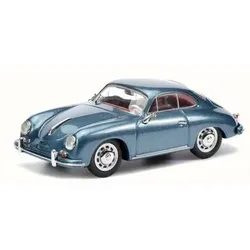 SCHUCO 450256500 1:43 Porsche 356 A Coupé, aquamarinblau