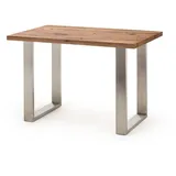 MCA Furniture MCA Bartisch Castello 120 x 80 cm Holz Braun Eiche Antik