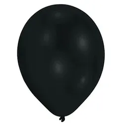 amscan® Luftballons schwarz, 25 St.