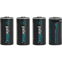 PaleBlue Spezial-Akku CR 123 860 mAh 4 St.