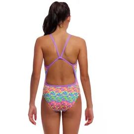 Funkita Single Strap Badeanzug Mehrfarbig 12 Jahre