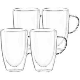 LEONARDO Doppelwandtasse DUO 0,4 l 4-tlg.