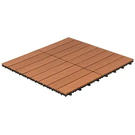 Home Deluxe WPC Bavaro hellbraun 30 x 30 x 2,2 cm