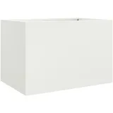 vidaXL Pflanzkübel 62 x 47 x 46 cm Weiß