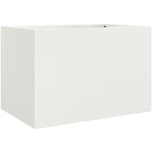 vidaXL Pflanzkübel 62 x 47 x 46 cm Weiß