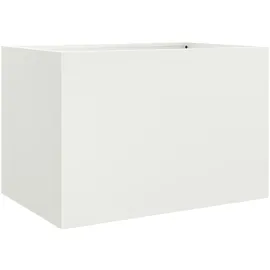 vidaXL Pflanzkübel 62 x 47 x 46 cm Weiß