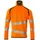 Mascot Strickpullover mit kurzem Reißverschluss orange M