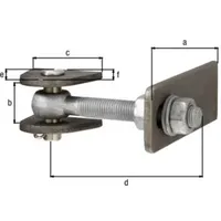 GAH Alberts Torband 145x33x80x150x34x65mm STA verz.Btl.GAH