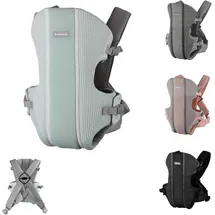 KIKKABOO Babytrage Gwen Fly Strickstoff