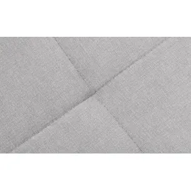 Nehl Liege Greta Mikrofaser 182 x 79 x 86 cm Grau mit Schlaffunktion
