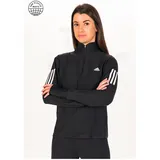 adidas Womens Sweatshirt Long Sleeve Otr 1/2 Zip Black, S