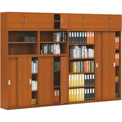 Schrank-Set MIRELLI A+, Typ D, Aufbau, Kirsche