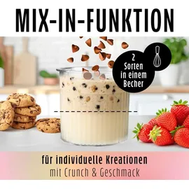 GOURMETmaxx Eismaschine SmoothUp 800 W