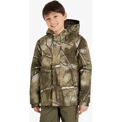 Jacke 100 Treemetic Kinder warm Camouflage, braun|grün, Gr. 152 - 12 Jahre