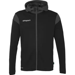 UHLSPORT Herren Jacke Squad 27 Training Hood Jacke, schwarz/anthra, 3XL