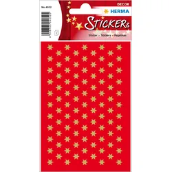 HERMA 4052, Papier, Gold, Glanz, Dauerhaft, 285 Stück(e), 3 Blätter