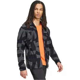 adidas Terrex Multi Printed Fleecejacke Schwarz/Carbon M