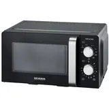 Severin 7781 Mikrowelle Schwarz 700W Timerfunktion, Grillfunktion