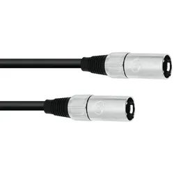 Audio-Kabel - XLR Female (3-Pol) / XLR Male (3-Pol) - 0,20m