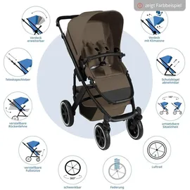 ABC-Design ABC Design Kinderwagen, Salsa 5 Air - inkl. OneSize - Beige