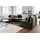 OTTO home Ecksofa OTTO HOME "Nöre L-Form", grün (dunkelgrün), B:262cm H:74cm T:172cm, Samtoptik (100% Polyester);Struktur (100% Polypropylene);Webstoff (100% Polyester);Struktur fein (100% Polyester);Luxus-Microfaser Lederoptik (100% Polyester);Baumwoll-/Leinenmix