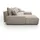 lookway Ecksofa LAVIO U mit Schlaffunktion und Bettkasten 3-Sitzer Beige