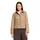 Cartoon Casual-Jacke mit Eingrifftaschen in Braun - 36