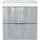 Germania Waschtischunterschrank 61 x 65 x 46 cm Grau