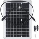 Kompaktes, Flexibles 18v 15w Solar-set Zum Laden Von Batterien, Überwachungskameras, Automatischen Toren, Hühnerställen, Booten Und Für Netzunabhängige Installationen.
