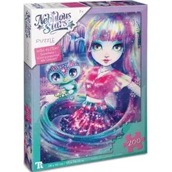 NEBULOUS STARS NS11662 Glitzer-Puzzle Isadora & Aura 200-tlg.