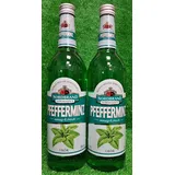 (14,21€/L) 2x PFEFFERMINZ LIKÖR 0,7L Nordbrand Pfeffi Schnaps Versand0€ !!!